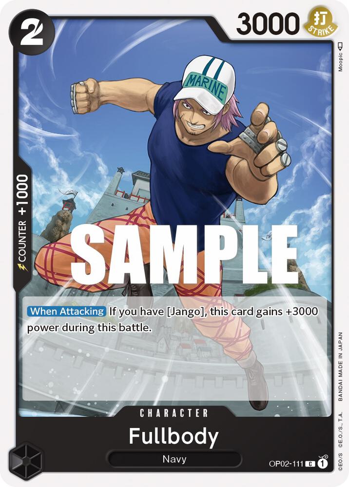 One Piece TCG - Fullbody - Paramount War (OP02)