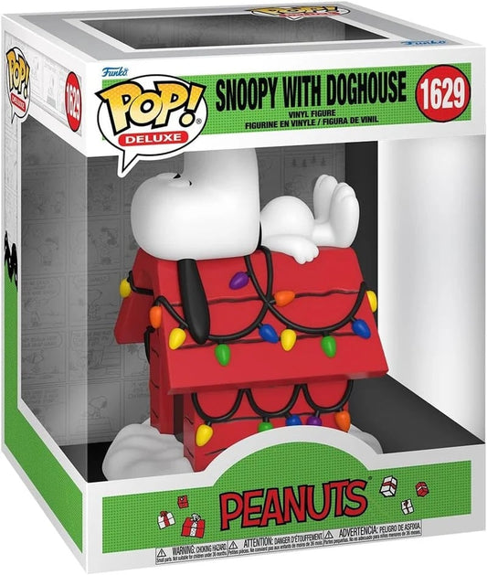 Funko Pop! Peanuts : Snoopy with Doghouse 1629 Deluxe Figure