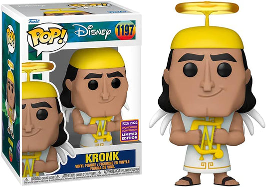 Funko Pop! Disney The Emperor’s New Groove Kronk 1197 Funko 2022 Wondrous Convention Exclusive + Free Protector