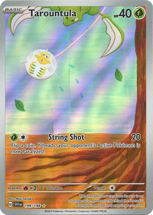 Pokemon TCG! Tarountula - 199/198 - SV01: Scarlet & Violet Base Set (SVI)