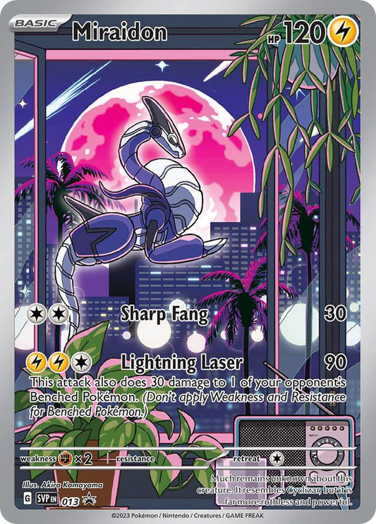 Pokemon TCG! Miraidon - 013 - SV: Scarlet & Violet Promo Cards (SVP)