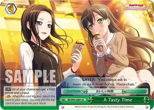 Weiss Schwarz A Tasty Time - BanG Dream! Girls Band Party! 5th Anniversary (BD/W95)