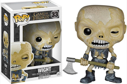 Funko Pop! Game of Thrones - Wight 33 + Free Protector (VAULTED)