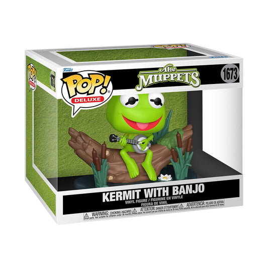 The Muppets - Kermit with Banjo 1673 Deluxe Figure