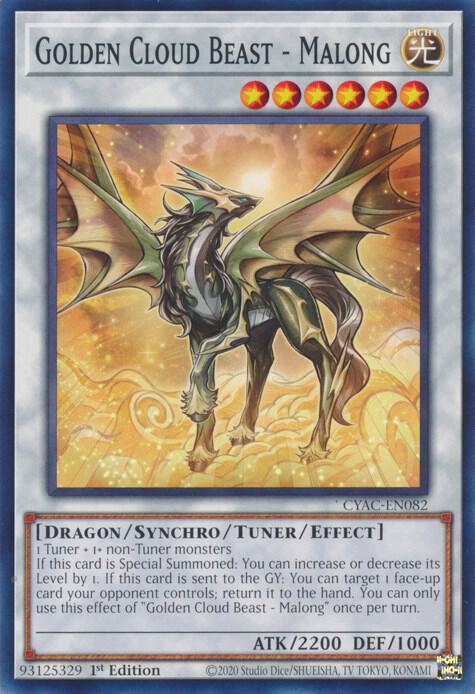 Golden Cloud Beast - Malong - Cyberstorm Access (CYAC)