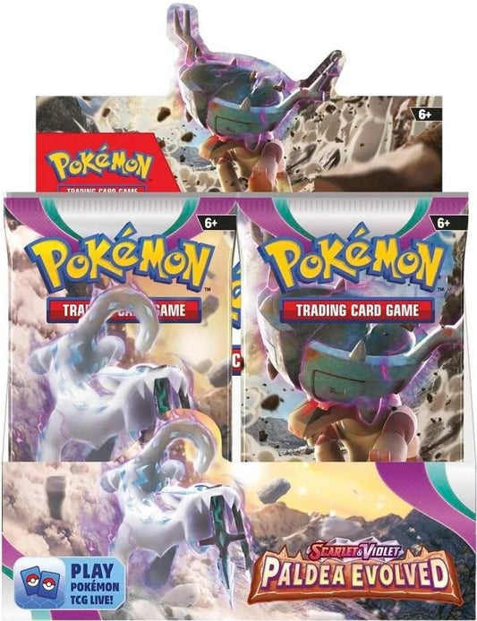 Pokemon TCG! Paldea Evolved Booster Box - SV02: Paldea Evolved (PAL)