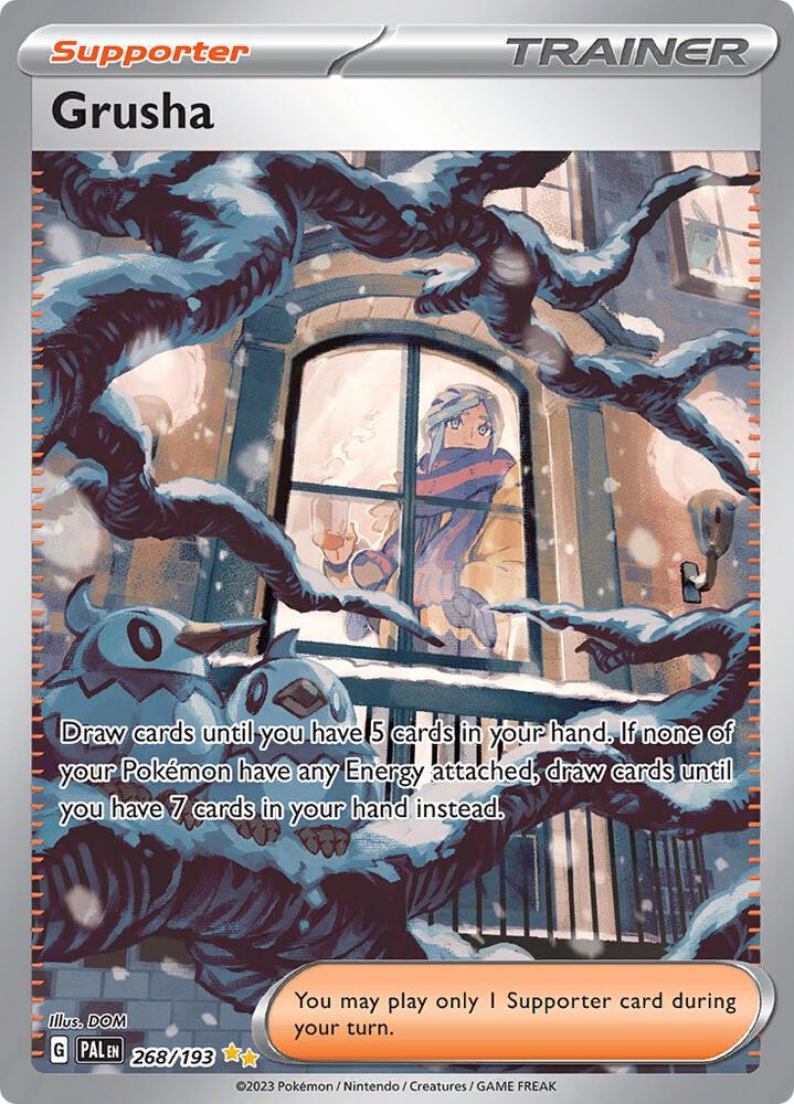 Pokemon TCG! Grusha - 268/193 - SV02: Paldea Evolved (PAL)