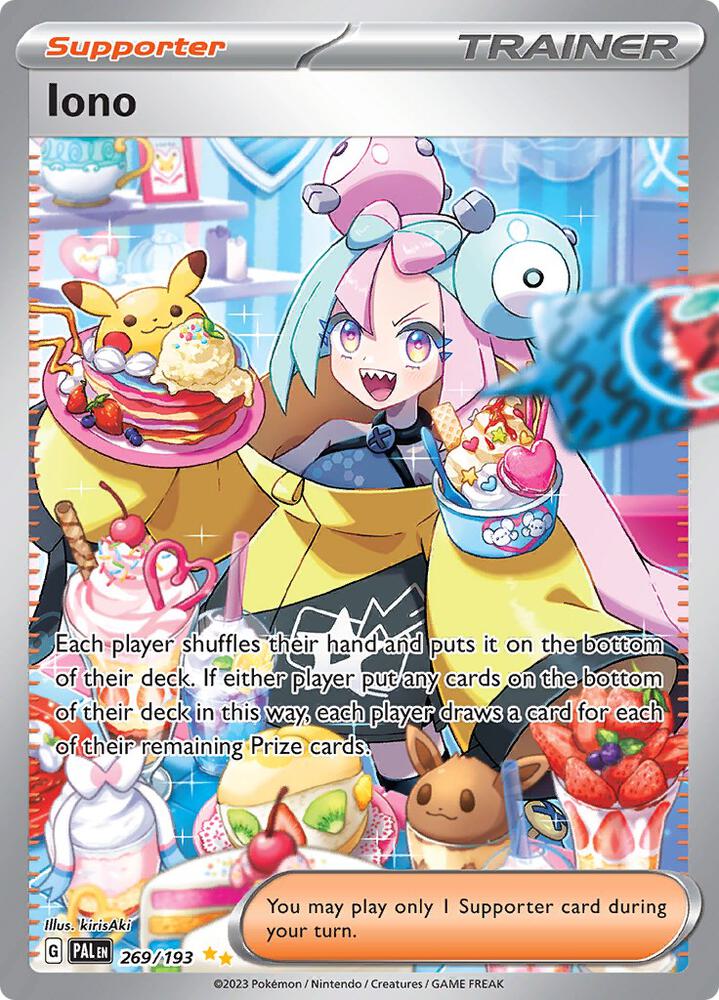 Pokemon TCG - Iono - 269/193 - SV02: Paldea Evolved (PAL)