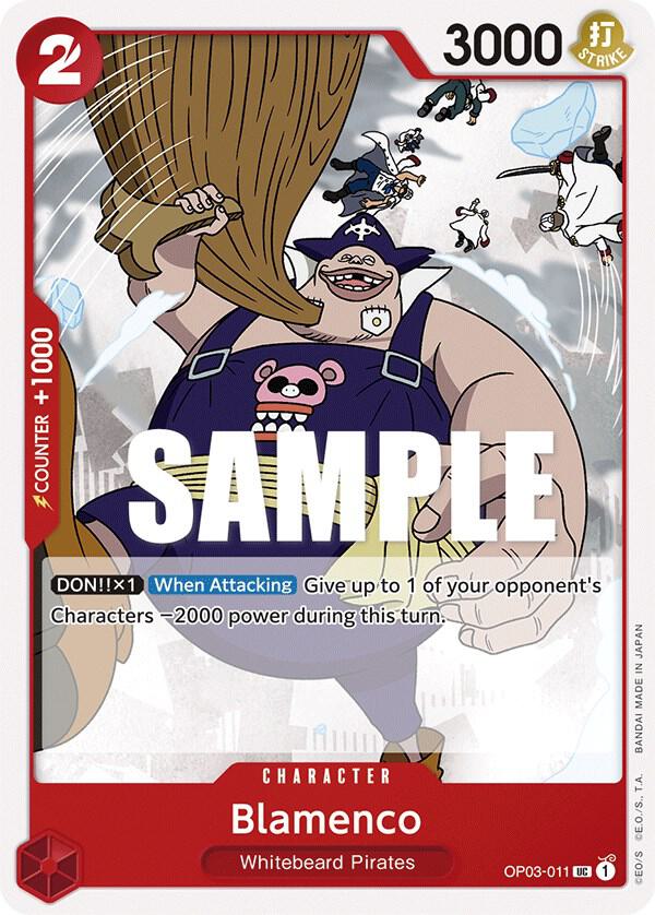 One Piece TCG - Blamenco - Pillars of Strength (OP03)