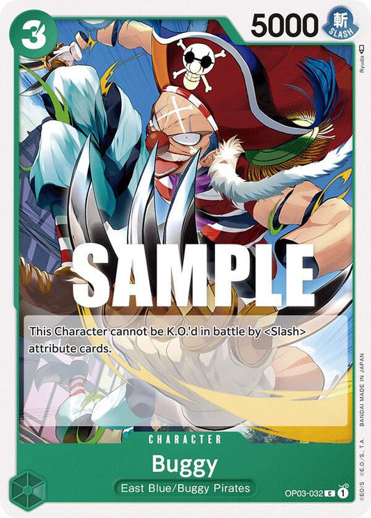 One Piece TCG! Buggy (032) - Pillars of Strength (OP03)