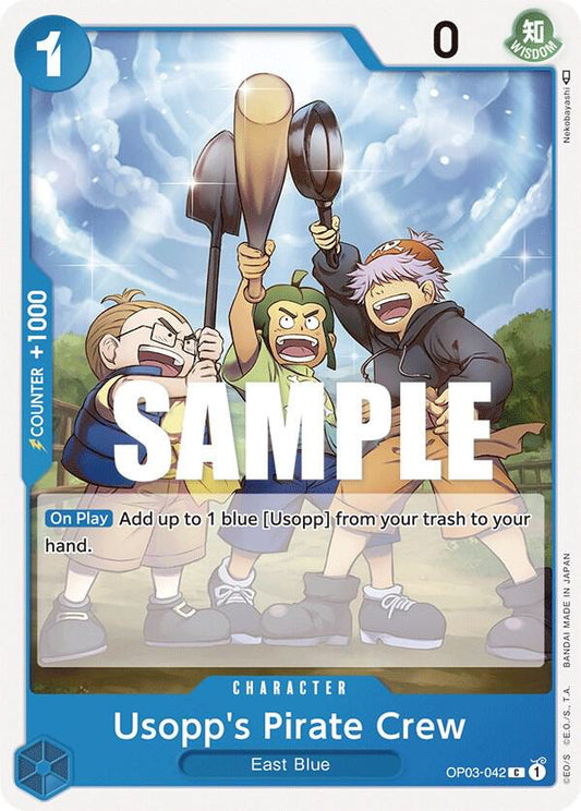 One Piece TCG! Usopp's Pirate Crew - Pillars of Strength (OP03)