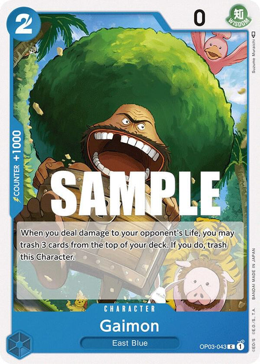 One Piece TCG! Gaimon - Pillars of Strength (OP03)