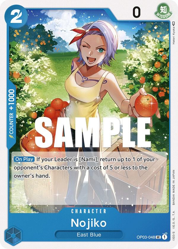 One Piece TCG! Nojiko - Pillars of Strength (OP03)