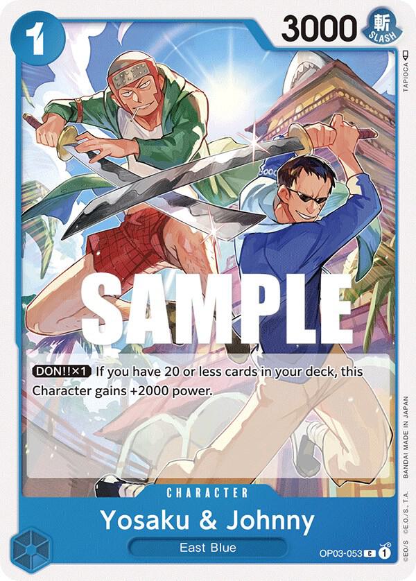 One Piece TCG! Yosaku & Johnny - Pillars of Strength (OP03)