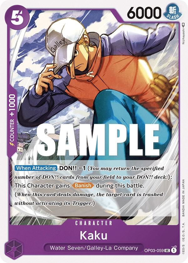 One Piece TCG! Kaku (059) - Pillars of Strength (OP03)