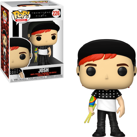 Funko Pop! Twenty One Pilots Josh 226 + Free Protector
