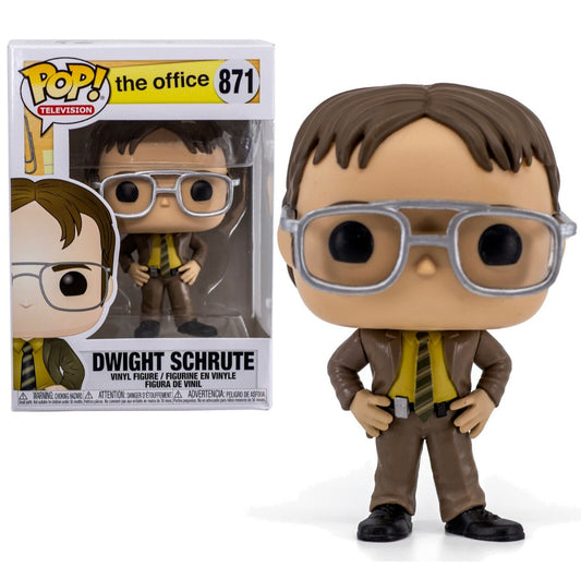 Funko Pop! The Office Dwight Schrute 871 + Free Protector