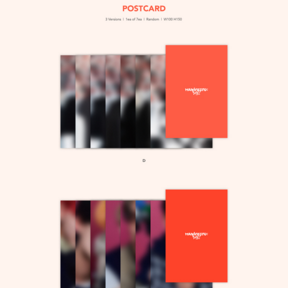 K-pop Enhypen Manifesto : Day 1 Album M Ver.