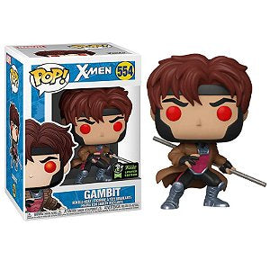 Funko Pop! Marvel X-Men Gambit 554 Funko 2020 Emerald City Comic Con Exclusive + Free Protector
