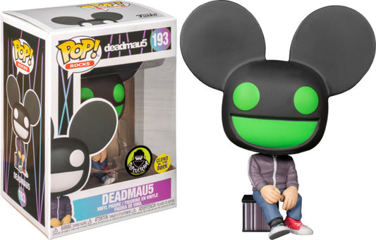 Funko Pop! Deadmau5 193 Popcultcha Exclusive Glows in the Dark (VAULTED) + Free Protector