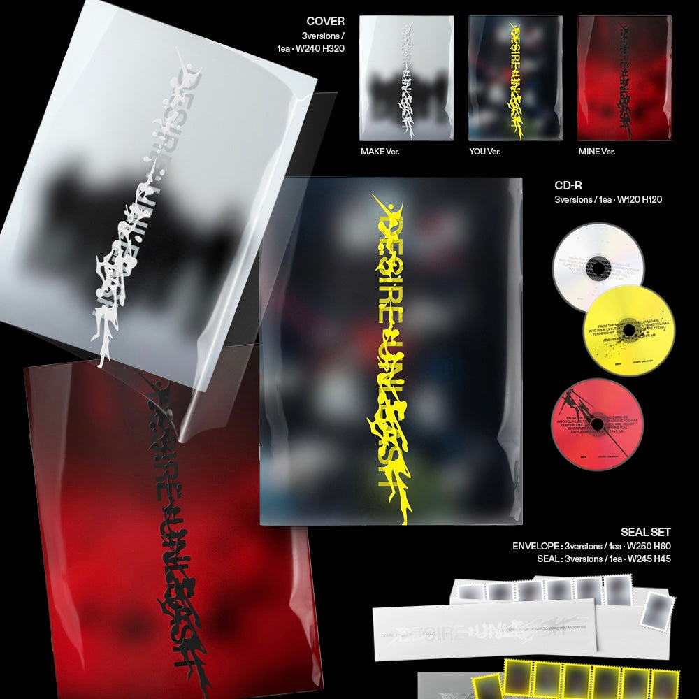 K-pop Enhypen 6th Mini Album Desire Unleash : Mine Ver.