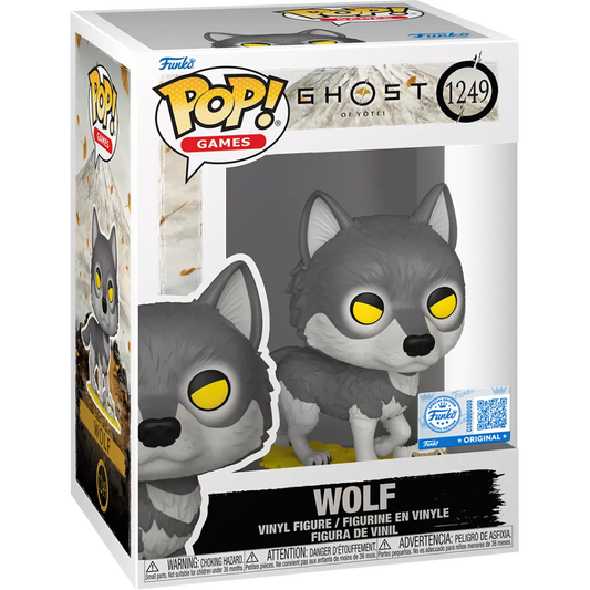 Funko Pop! Ghost of Yōtei - Wolf 1249 Funko Special Edition Figure + Pop Protector