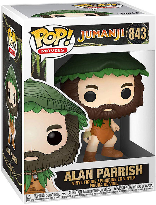 Funko Pop! Jumanji - Alan Parrish 843 (VAULTED) + Free Protector