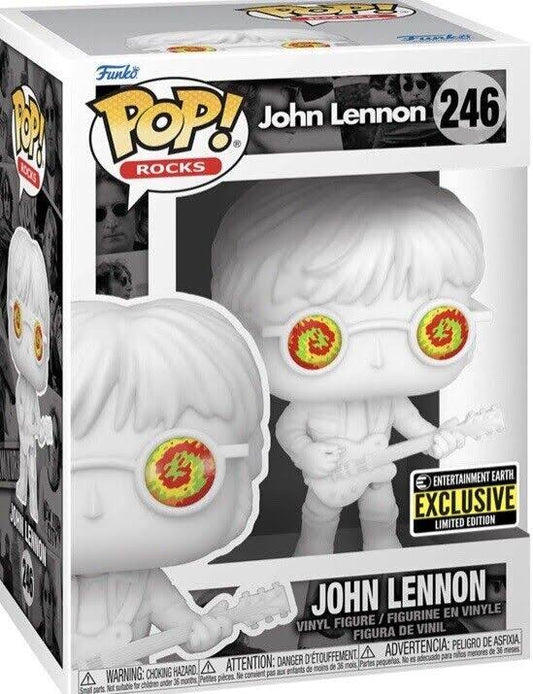 Funko POP! Rocks: John Lennon #246 EE Exclusive + Protector