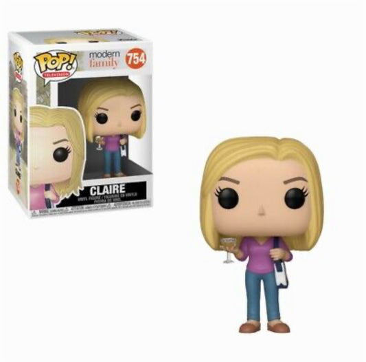 Funko Pop! Modern Family - Claire 754 + Free Protector (VAULTED)