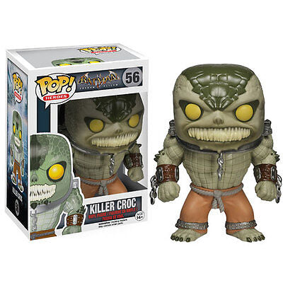 Funko Pop! Batman Arkham Asylum - Killer Croc 56 (VAULTED)+ Pop Protector