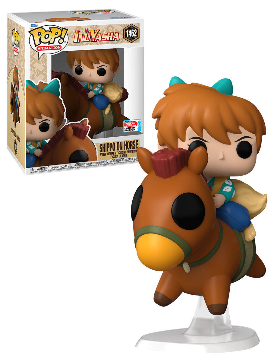 Funko Pop! Inuyasha - Shippo On Horse 1462 Funko 2023 Fall Convention Exclusive 6-Inch Figure