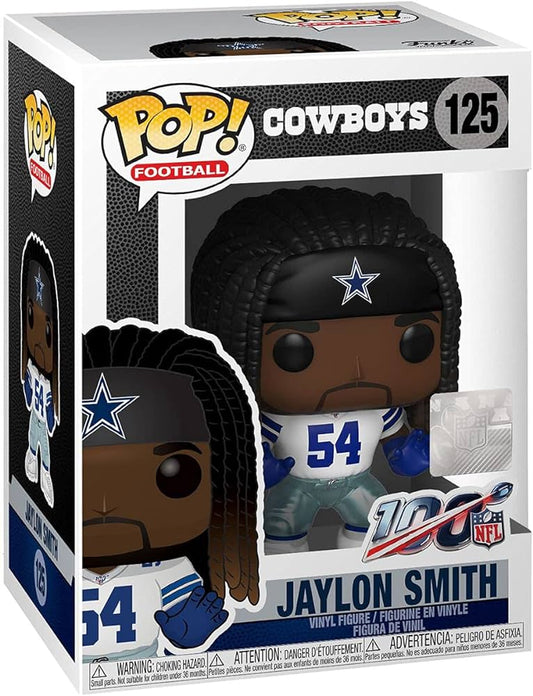 Funko Pop! Football NFL Cowboys Jaylon Smith 125 + Free Protector