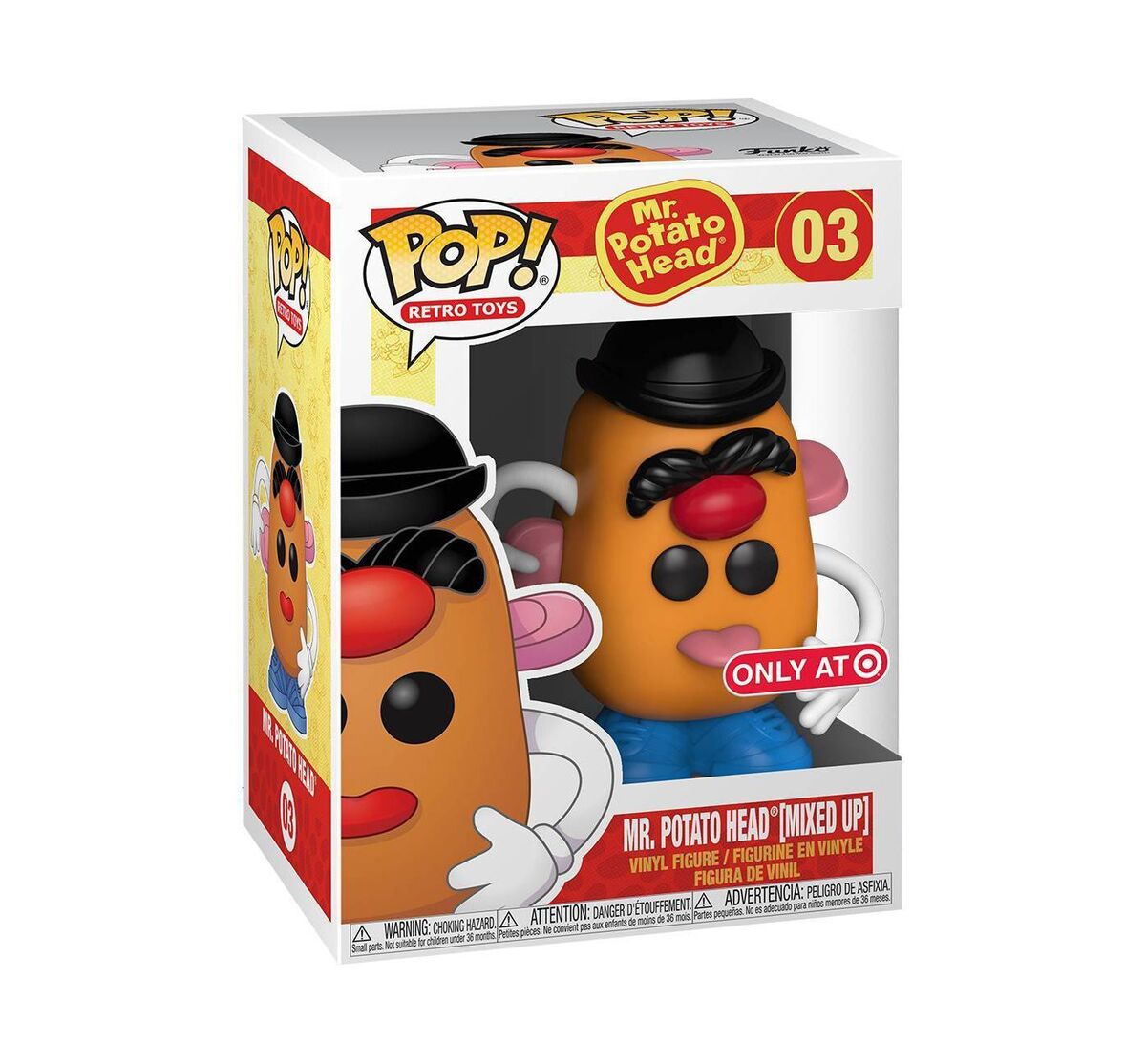 Funko Pop! Mr. Potato Head (Mixed Up) 03 Target Exclusive + Free Protector