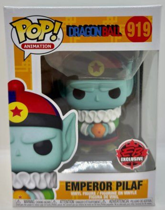 Funko Pop! Dragon Ball - Emperor Pilaf 919 EB Exclusive Figure + Pop Protector