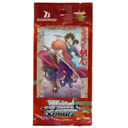 WEISS SCHWARZ RUROUNI KENSHIN MEIJI SWORDSMAN ROMANTIC STORY JAPANESE BOOSTER PACK (One Variation Chosen at Random)