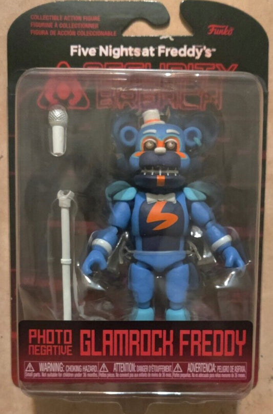 Five Nights at Freddy’s (FNAF) Security Breach Photo Negative Glamrock Freddy Funko Action Figure