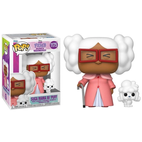 Funko Pop! Disney The Proud Family Louder and Prouder Suga Mama with Puff 1175 + Free Protector