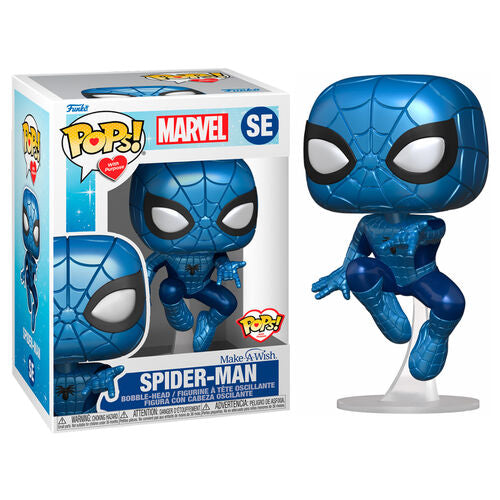 Funko Pop! Pops with Purpose Marvel Make A Wish Spider-Man SE + Free Protector