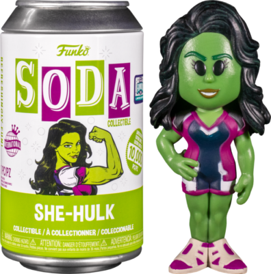 Marvel She-Hulk Sealed Limited Edition Funkon 2022 10,000 PCS Funko Soda Pop Figure - Chance of CHASE!