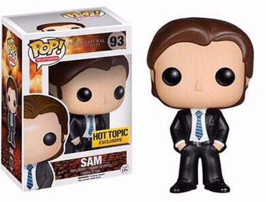 Funko Pop! Supernatural Join The Hunt Sam Hot Topic Exclusive 93 + Free Protector (VAULTED)