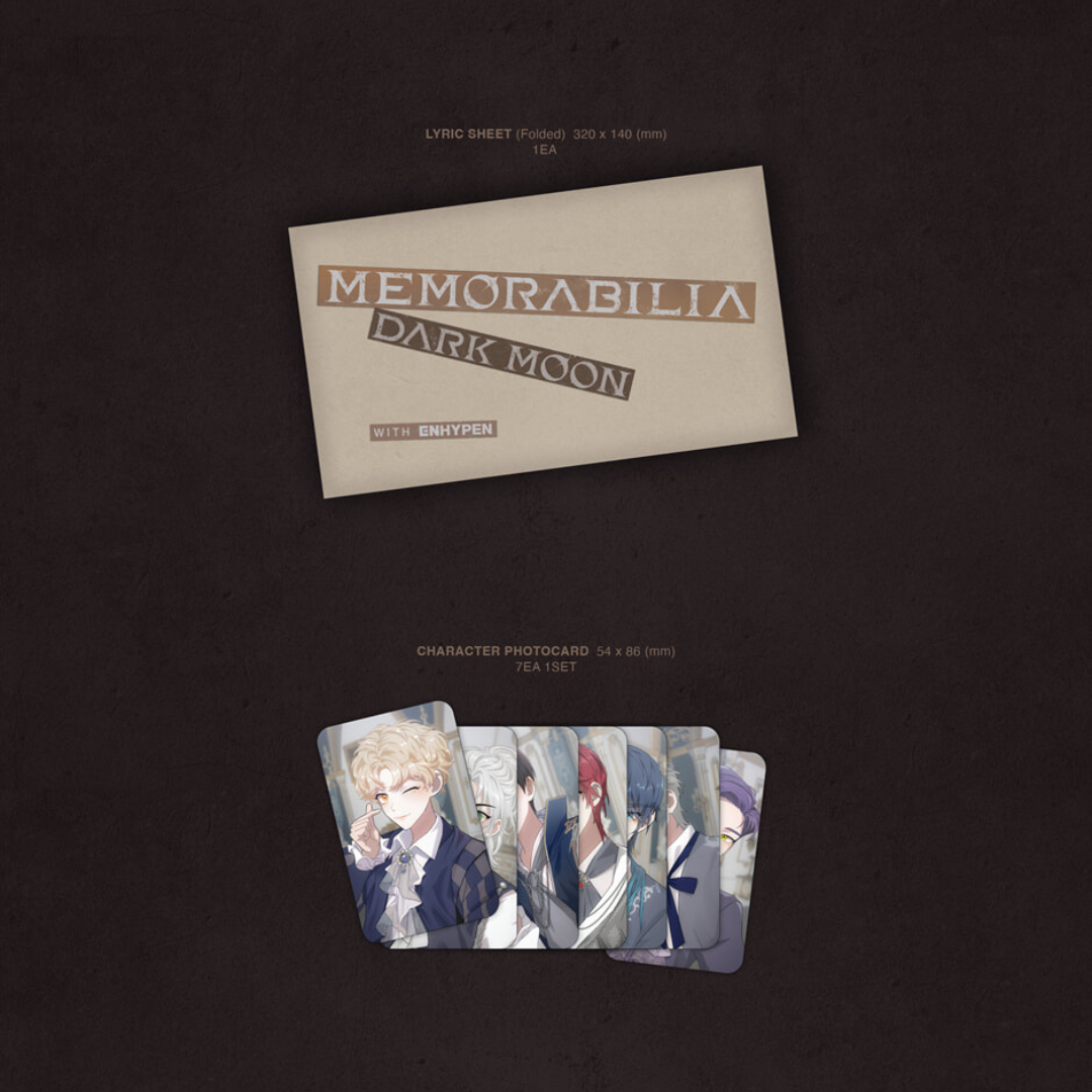 K-POP ENHYPEN - DARK MOON SPECIAL ALBUM [MEMORABILIA] (MOON VER.)