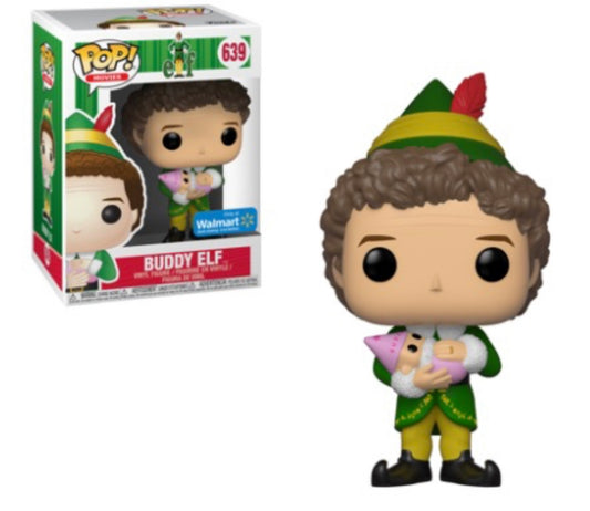 Funko Pop! Elf - Buddy Elf 639 Walmart Exclusive + Free Protector
