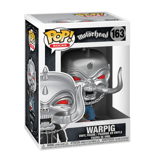 Funko Pop! Motörhead - Warpig (Metallic) 163 (VAULTED) + Free Protector