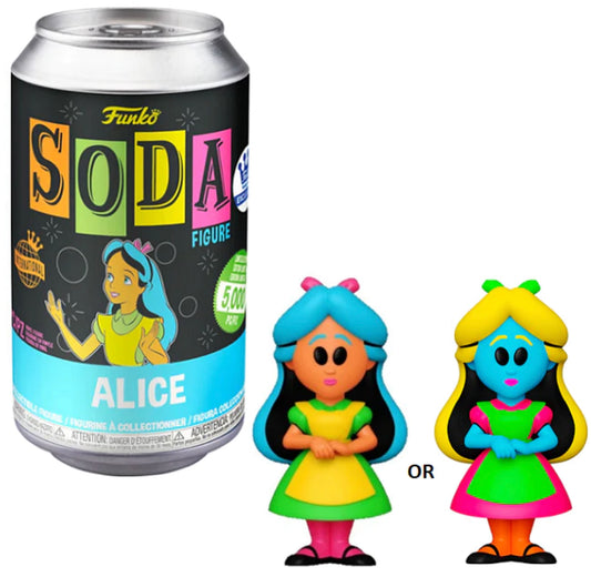 Disney Alice in Wonderland - Alice Sealed Limited Edition Funko Soda Pop Figure - Chance of CHASE!