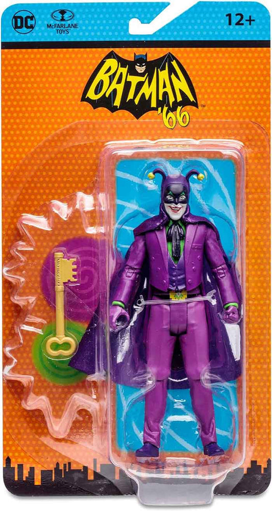 MCFARLANE DC BATMAN 1966 WAVE 8 THE JOKER BATMAN '66 COMIC 6-INCH SCALE ACTION FIGURE