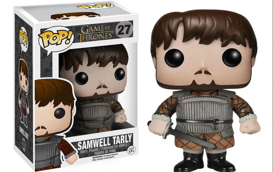 Funko Pop! Game of Thrones Samwell Tarly (Castle Black) 27 + Free Protector (VAULTED)