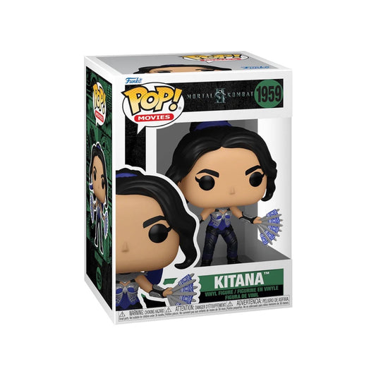 Funko Pop! Mortal Kombat II - Kitana 1959 Figure + Pop Protector