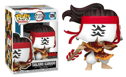 Funko Pop! Demon Slayer - Tanjuro Kamado 1255 AAA Anime Exclusive + Free Protector
