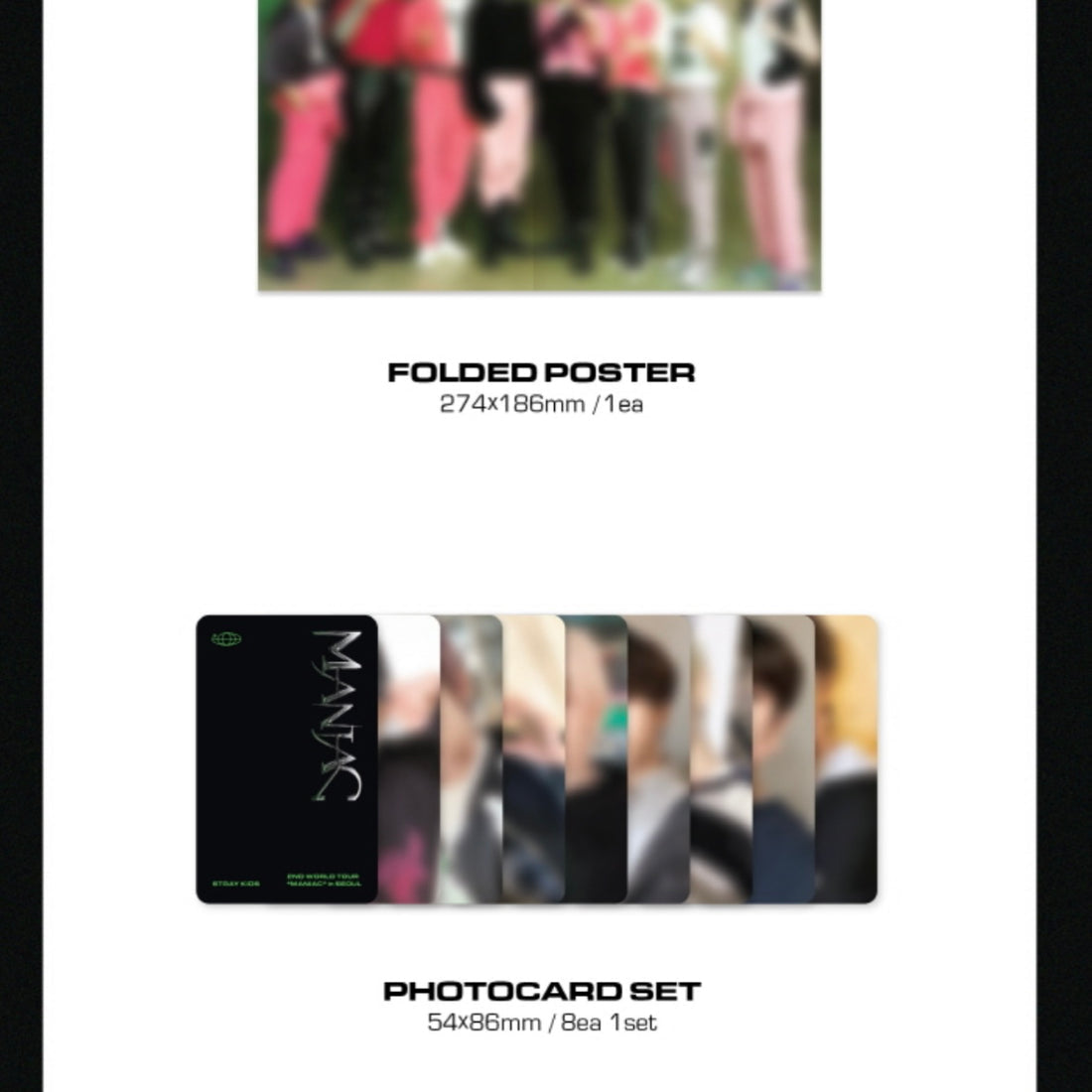 K-POP STRAY KIDS - 2ND WORLD TOUR [MANIAC] IN SEOUL (DVD)