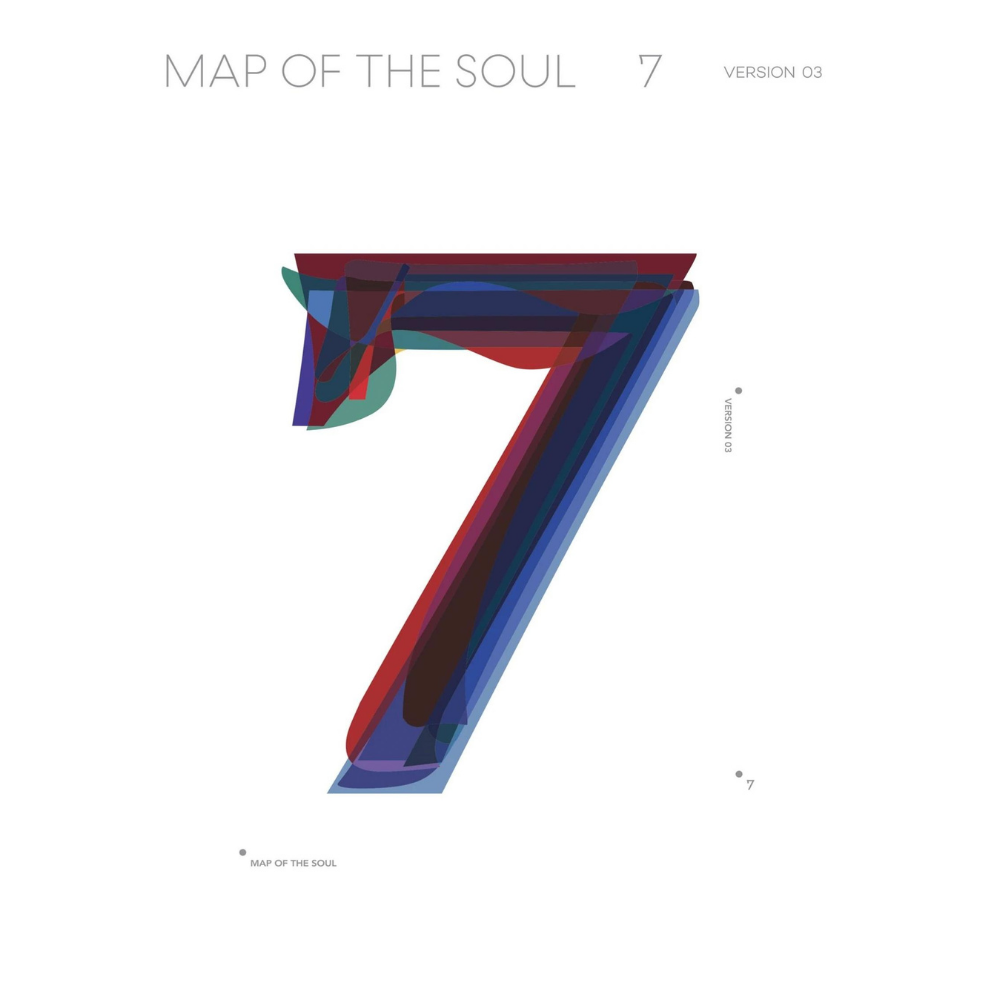 K-POP BTS - MAP OF THE SOUL: 7 ALBUM (4 VERSIONS)